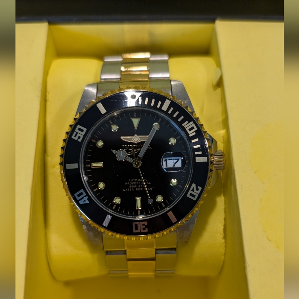 Invicta Pro Diver Model 36973 - Men's Watch Automatic Two Tone